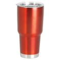 thumbnail image 2 of Dicksons Black Cross On Red 30 ounce Stainless Steel Travel Tumbler, 2 of 2