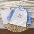 thumbnail image 2 of Gerichy Toddler Baby Girls Boys Long Sleeve Raglan Shirt Tee Cotton T-Shirt Kids Casual Base Layer Tops 6M-8T, 2 of 5