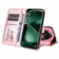thumbnail image 3 of Funda tipo cartera GANGXUN para OPPO Find X6 , diseño girasol, cuero PU, soporte, cierre magnético, tarjetero, 3 of 5