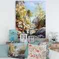thumbnail image 2 of Marble Path In Autumn Mountain 24 in x 32 in Painting Canvas Art Print, by Designart, 2 of 4