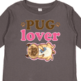 thumbnail image 4 of Inktastic Pug Lover Dog Girls Long Sleeve Toddler T-Shirt, 4 of 5