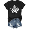 thumbnail image 4 of T-shirt à Manches Pointues Imprimé Mode Décontracté pour Femmes, 4 of 5