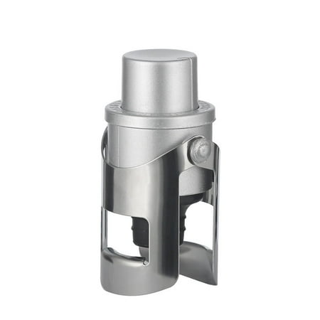 

Mittory Stainless Steel Champagne Stopper Vacuum Double Ear Champagne Stopper