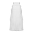 thumbnail image 3 of Women’s Boho Maxi Skirt Ruffle Swing Button Front Midi Long A-Line Skirt Full Length Long Maxi Skirt Bohemian Slit Skirt, 3 of 5