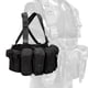 thumbnail image 3 of Chaleco de entrenamiento ligero y transpirable para juegos, para mujeres y hombres, de nailon 6D, para pesca. Negro, 3 of 9