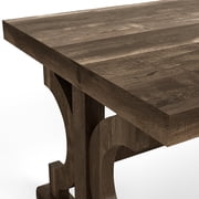 Sharpsville Farrmhouse Wood Rectangle Coffee Table, Reclaimed Oak