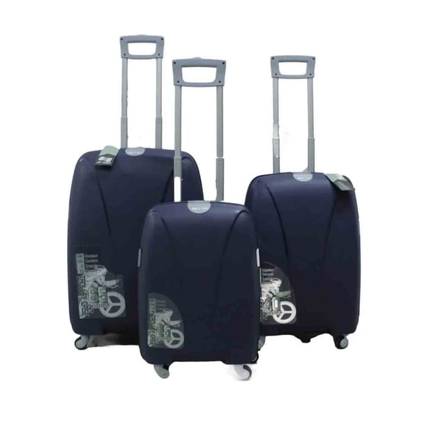 Set De 3 Maletas Rigidas De ABS US URBAN De Viaje Con Candado De Seguridad