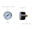 thumbnail image 4 of Dry Pressure Gauge, 1-1/2" Dia,30, 60 Psi & Bar, 1/8" BSPT Back Mount, PC Window ,Corrosion Resistance, 4 of 5