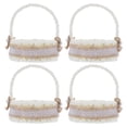 thumbnail image 1 of MasteelfCA 1 Set Paper Rope Braided Lace Twine Mini Decorative Small Decorative Basket, 1 of 7