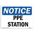 thumbnail image 2 of SignMission OS-NS-D-57-L-17774 Avis PPE Station OSHA Decal Signe, 2 of 4