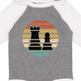thumbnail image 4 of Inktastic Chess Player Gift Retro Boys or Girls Long Sleeve Baby Bodysuit, 4 of 5