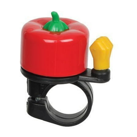 Sunlite Hot Chili Mini Bicycle Bell - Red
