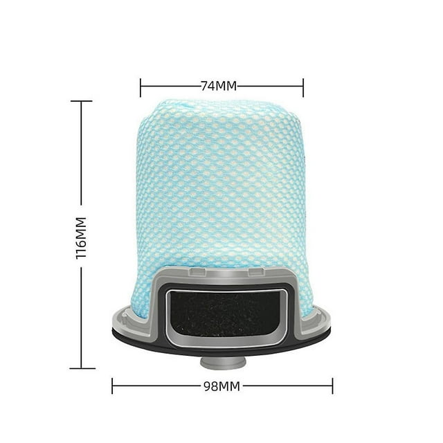 Reemplazo de robots de barrido Filtros frontales lavables para Xiaomi Roborock S7 Auto-vaciado Dock Robot