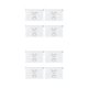 thumbnail image 4 of Eigraketly Bolsa de soporte para cubierta facial, caja de almacenamiento para máscara facial, joyería, anillos, pendientes, cubiertas faciales, blanco 4 piezas 2piezas, 4 of 6