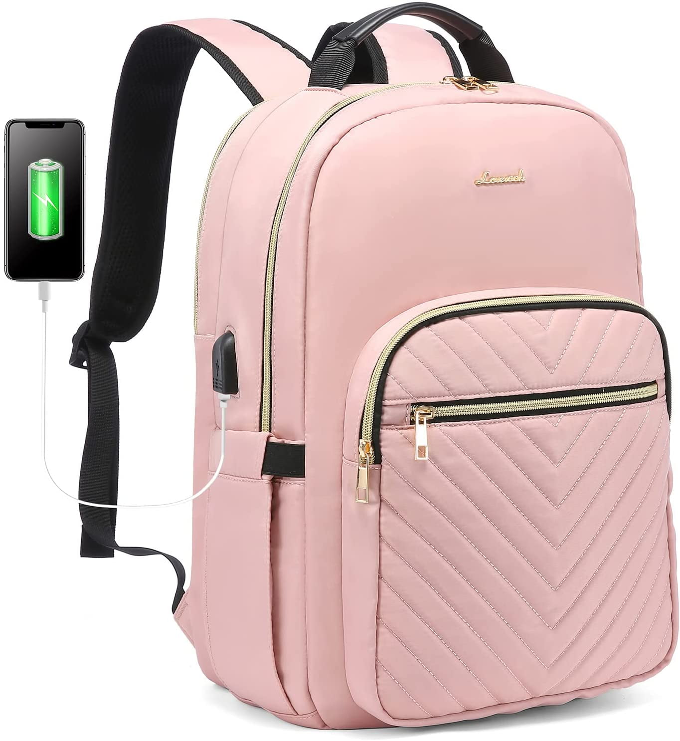 NCAA Laptop Backpack 19-inches Pink 