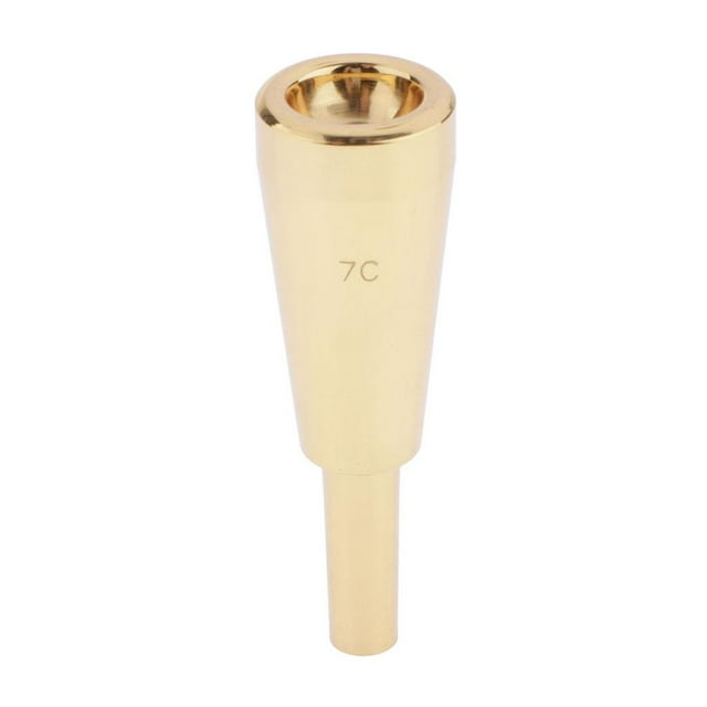 Esquirla Heavy Trumpet Mouthpiece 7C Fits Most Standard Trumpets Golden