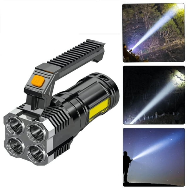 Linterna LED Super Power 5X: Brillo, Resistencia y Versatilidad