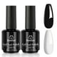 thumbnail image 1 of Beetles Gel Nail Polish Kit- 2 Pcs 15ml Black And White Gel Polish Black Winter Gel Nail Polish Black Nail Polish Soak Off Led Gel Polish Nail Art Manicure Salon Diy at Home, 1 of 7
