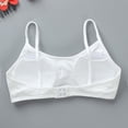 thumbnail image 5 of SHenli Girls Seamless Training Bra No Show Sports Bra with Removable Padding Adjustable Strap (White), 5 of 8