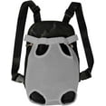 thumbnail image 2 of Dog Carrier Backpack Pet Legs Out Front Cat Travel Bag, Adjustable Puppy Backpacks Carriers Hands-Free for Small Medium Dogs Cats Hiking Traveling Camping Daily Walking (Small, Grey), 2 of 13