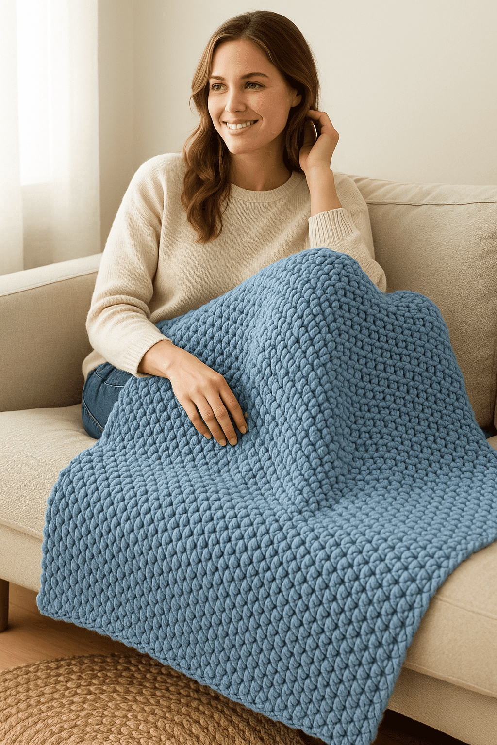 Big Twist Value Yarn Bundle- 2 Pack Cerulean Blue