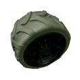 thumbnail image 4 of Colaxi Pièce de Roulette en PU Solide de Remplacement, Robuste, pour Chariot d'Extérieur, Chariot de Plage Pliant, Chariot de Camping Pliable, Gris Bleu, 4 of 8