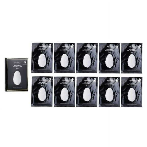 JM Solution Water Luminous Silky Cocoon Mask 35mlx10pcs