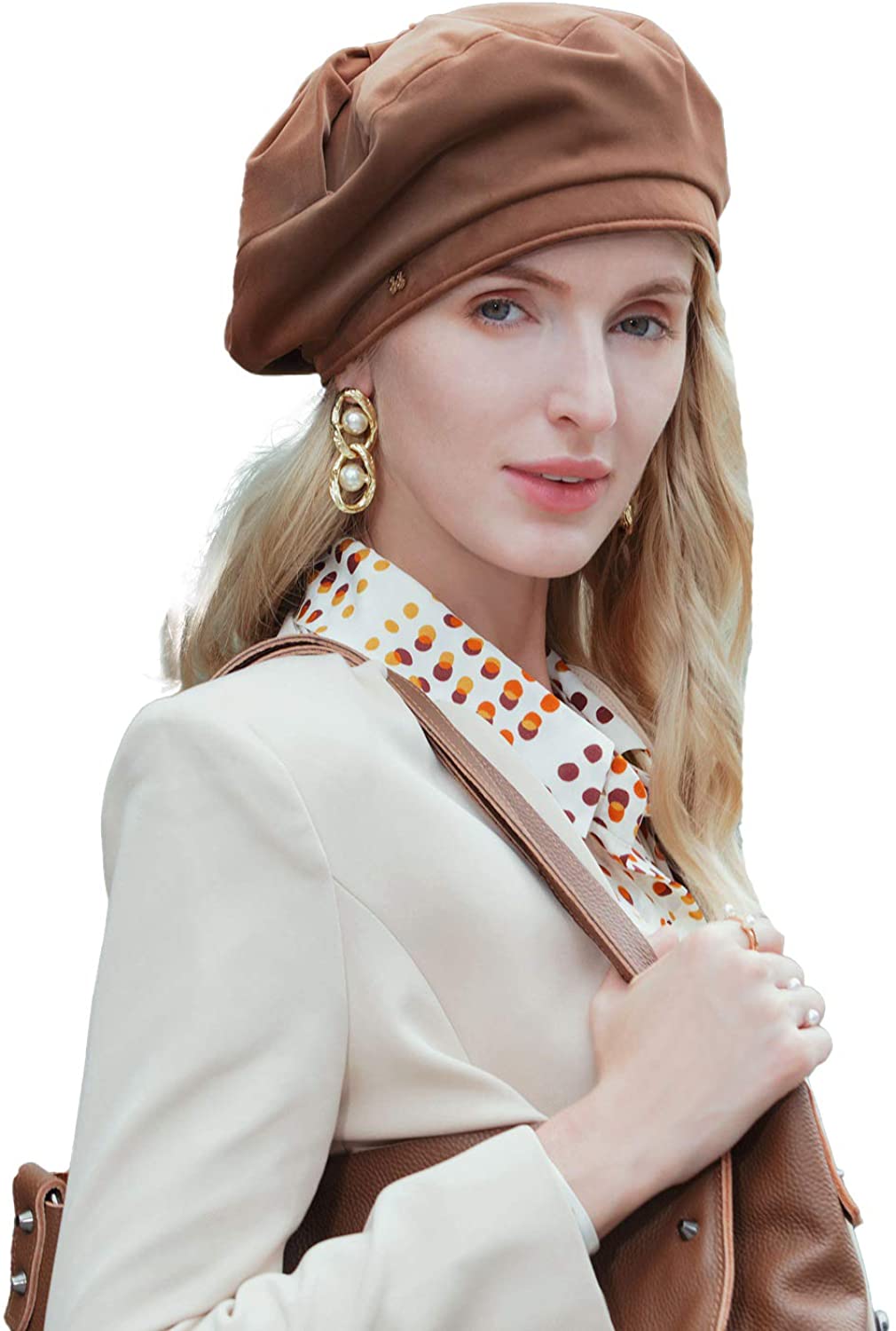 Winter Cashmere Beret Women Hat Caps 