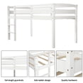 thumbnail image 5 of Twin Wood Loft Bed Low Loft Beds with Ladder,Twin, 5 of 7