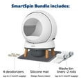 thumbnail image 2 of PetSafe ScoopFree SmartSpin Self-Cleaning Litter Box Bundle  Advanced Odor Control  App Controlled, 2 of 8