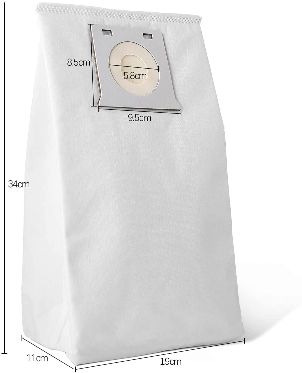 12 Pack Ib600 Hepa Dust Bags Replace For Kenmore Bu4018 Bu4020 Bu4021