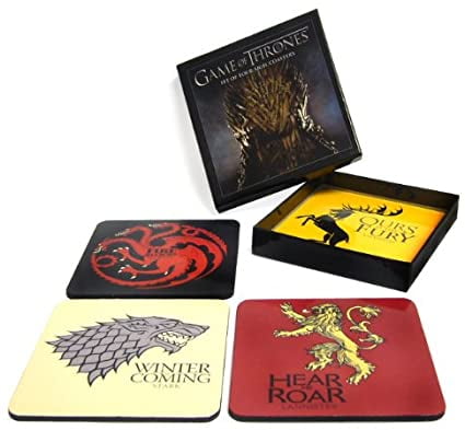 Game of Thrones House Sigil 4 coaster set