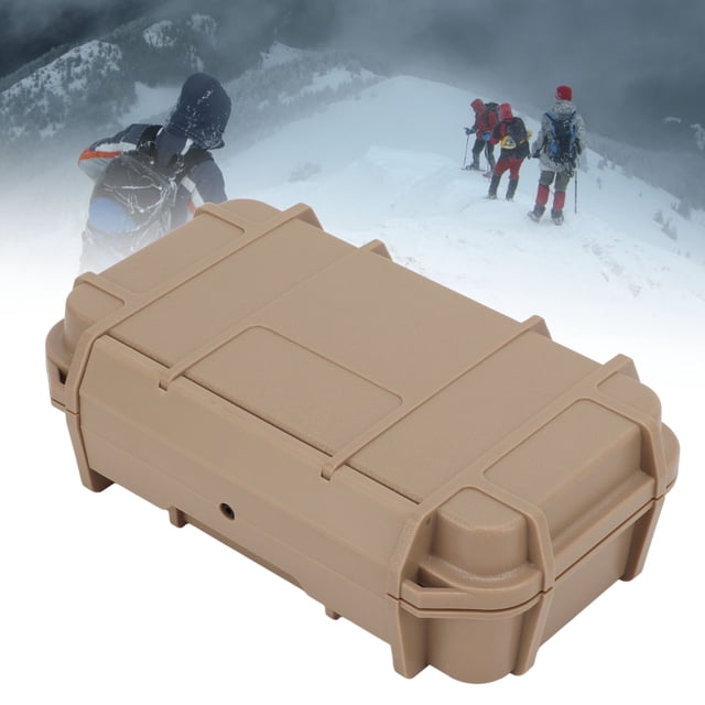 Caja de Herramientas Resistente al Agua, Caja de Herramientas de Seguridad, Caja de Herramientas de Almacenamiento de PlásTico ABS para ACAMPAR AL AIRE