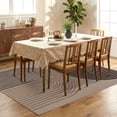 thumbnail image 3 of Garvee 5'x7' Modern Rainbow Area Rug Geometric Stripe Carpet, Washable Non Slip Rug for Living Room Bedroom Dining Room, Black and Yellow, 3 of 8