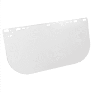 Jackson Safety Jackson Safety - Replacement Windows for F20 Polycarbonate Face Shields - Clear - 8" x 15.5" x.060" - E Shaped - Unbound - (12 Qty Pack)