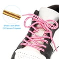 thumbnail image 3 of Uxcell 27.6 x 5/32 Inch Dual Colored Round Boot Laces Shoelaces, Yellow Brown 4 Pairs, 3 of 6