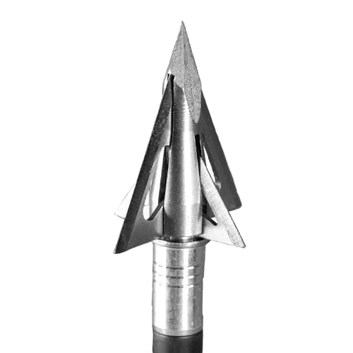 (Pack of 3) Slick Trick Stainless Steel Broadhead, 1 1/16 ViperTrick, 125grain