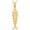 Fish-2, variant on Dainty Fish Necklace 925 Sterling Silver Gold Plated Ocean Fish Pendant Necklace Beach Summer Ocean Jewelry Gifts for Women