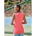 thumbnail image 5 of Pinspark Womens Crew Neck Workout Tops Quick Dry Yoga Tank Top Sleeveless Lightweight Athletic Shirt 3 Pack, 5 of 6
