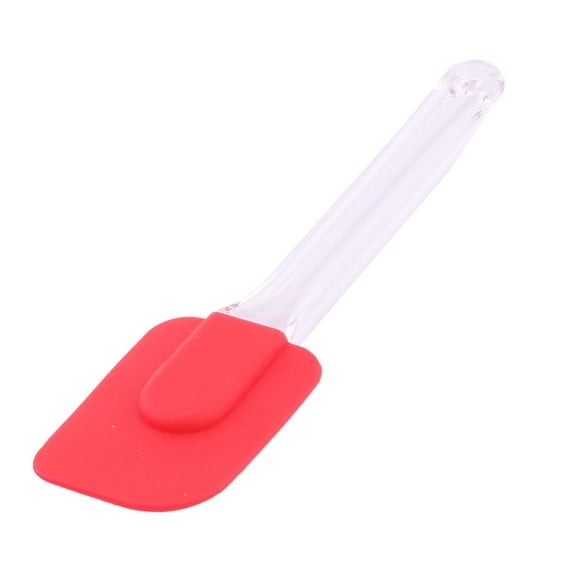 Bakery Silicone Nonstick Cake Cream Butter Dessert Baking Spatula Scraper Red