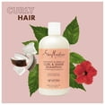 thumbnail image 3 of SheaMoisture Curl and Shine Coconut Shampoo, 3 of 4