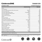Celebrate Vitamins CelebrateONE Bariatric Once Daily Multivitamin Chewables, Iron Free, Strawberry Creme, 30 count