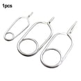 thumbnail image 2 of GLFILL Fly Tying Tool Hackle Pliers Rustproof Stainless Steel Feather Material Pliers Hackle Clip Precise Jaws Brand New medium, 2 of 8