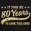 thumbnail image 3 of CafePress - Funny 80Th Birthday Dark T Shirt - Men's Classic Graphic Cotton T-Shirt, 3 of 4
