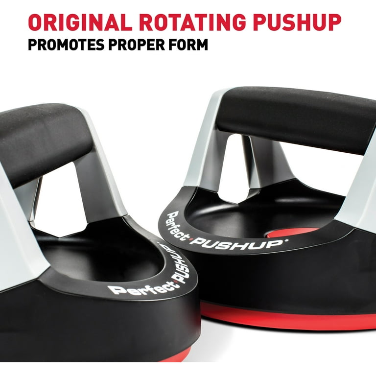  Perfect Fitness Perfect Pushup Rotating Push Up Handles, Pair  , 6.75 x 6.75 x 4.75 : Push Up Stands : Sports & Outdoors