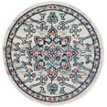thumbnail image 3 of SAFAVIEH Madison Dalia Oriental Area Rug, Cream/Blue, 4' x 4' Round, 3 of 11
