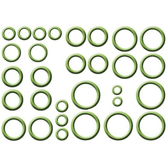 A/C System O-Ring and Gasket Kit - Compatible with 2013 INFINITI JX35 3.5L V6