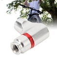 thumbnail image 1 of Bike CO2 Inflator, Bike Tire CO2 Adapter Wide Compatible Aluminium Alloy Easy Operation Portable Fast Inflate  for Mountain Bikes Black,Silver,Red, 1 of 7