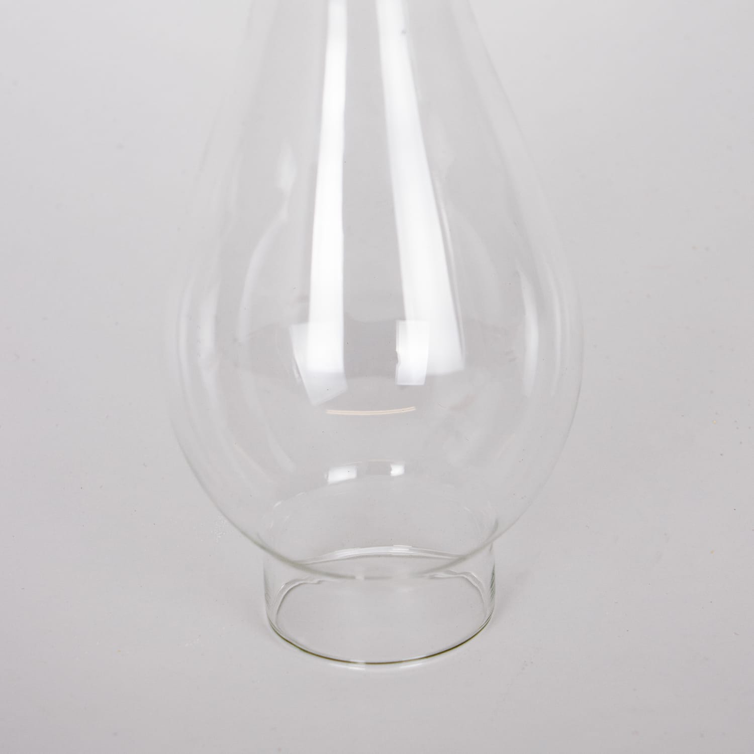 Lehman's Clear Oil Lamp Chimney, Durable Glass Replacement for Oil Lamps, Ideal for Standard Hurricane and Lantern Lamps, 2-In Base, 6 in Height