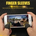 thumbnail image 2 of Mando de juego transpirable a prueba de sudor Gaming Finger Thumb Sleeve 1 par (G) JShteea El nuevo, 2 of 9